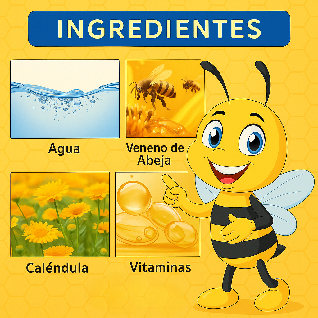 Crema de Abejas – Alivio natural al instante y cuidado de la piel 🐝