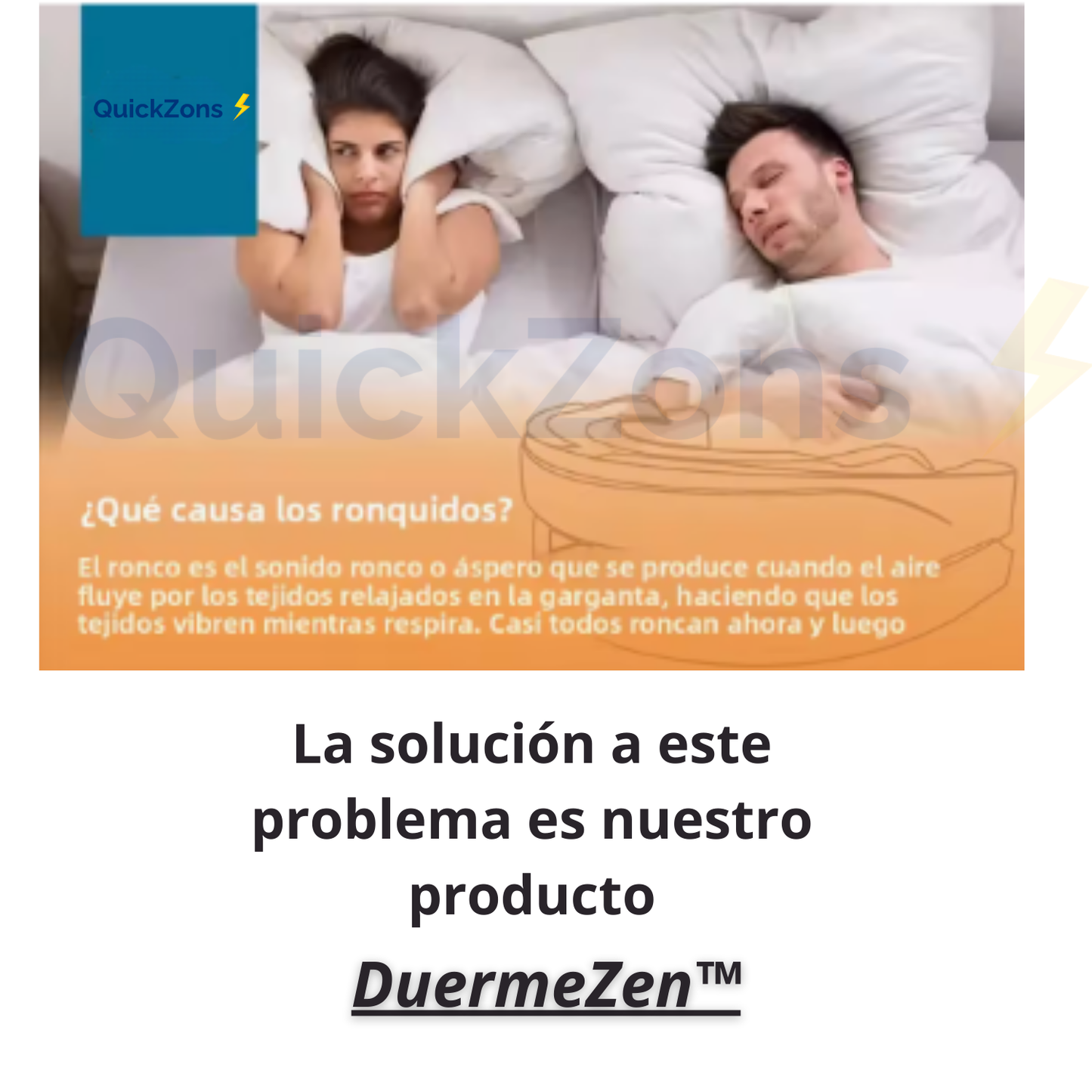 DuermeZen™- Protector antirronquidos