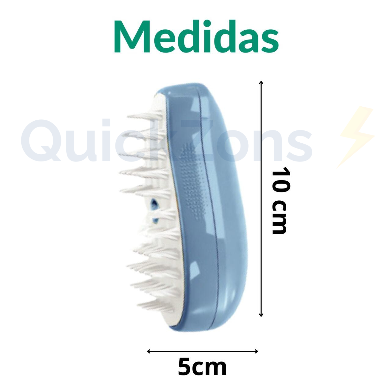 Cepillo con Vapor y Quitapelusas para Mascotas, Suave y Duradero