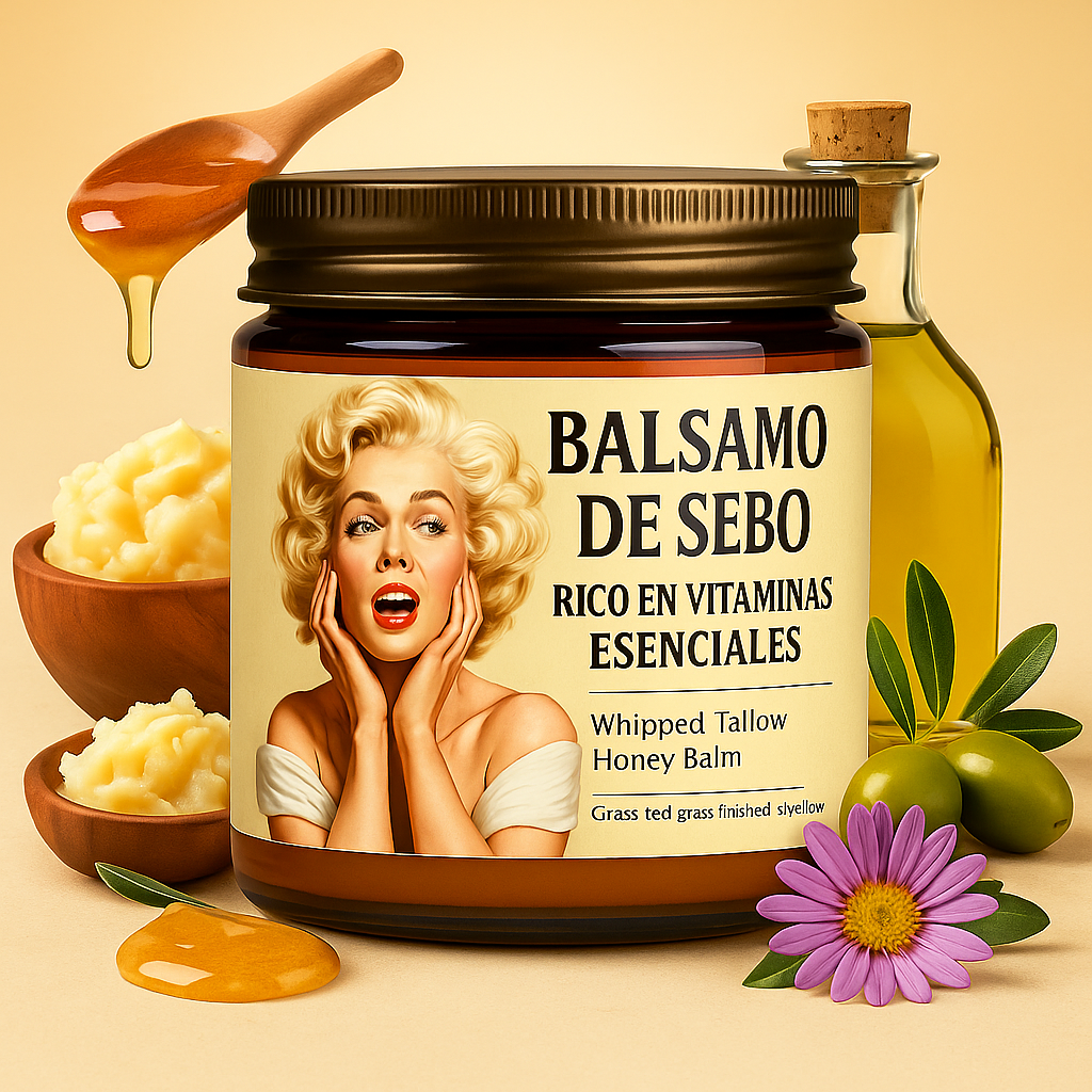 Bálsamo de Sebo - Rico en Vitaminas Esenciales