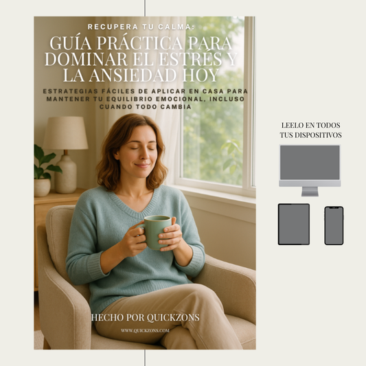 Guía Práctica para Dominar el estrés y la Ansiedad HOY.
