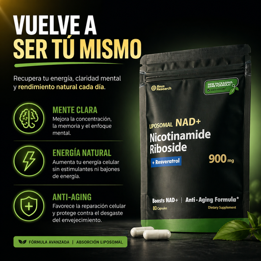 Capsulas NAD+ Vuelve a Ser Tu