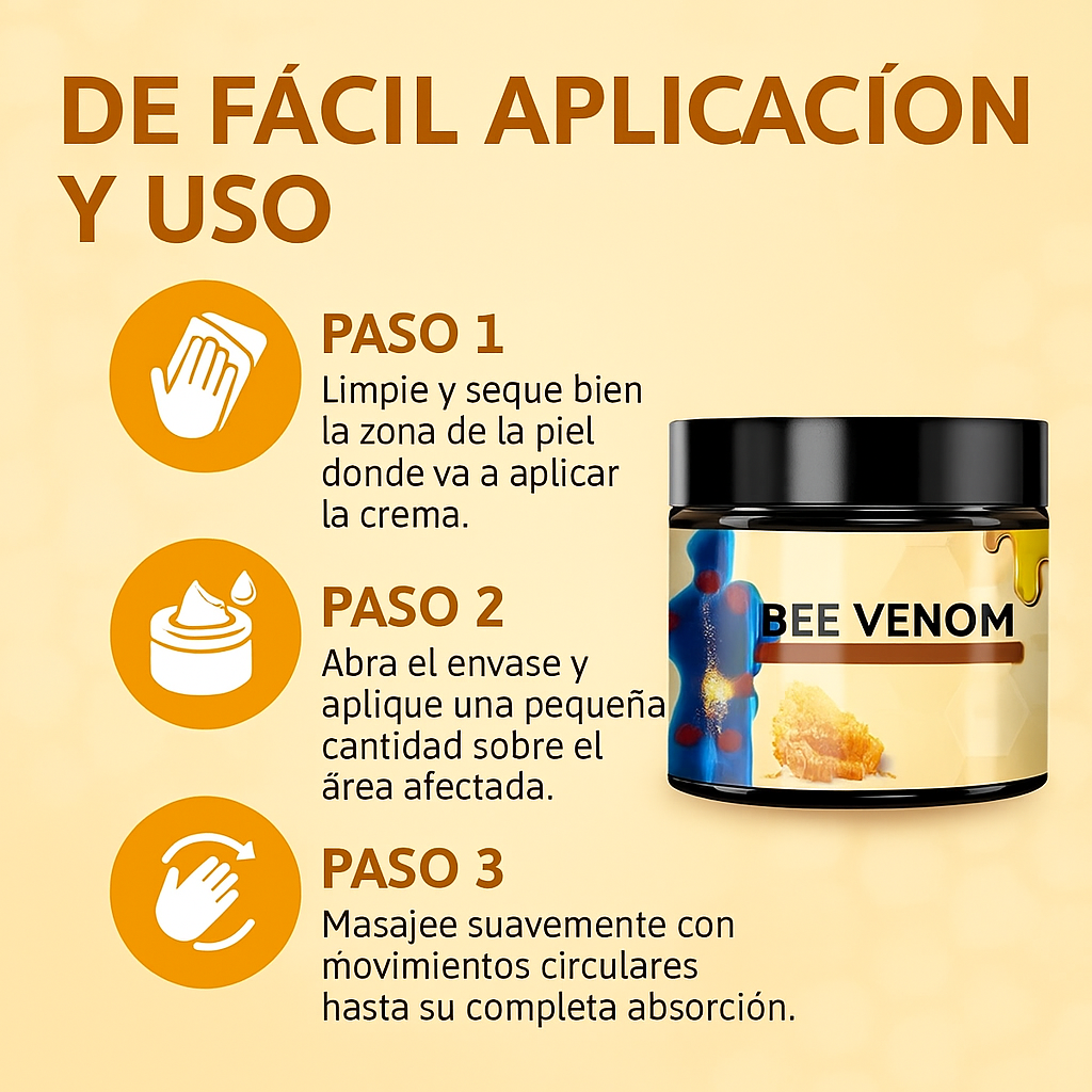 Crema de Abejas – Alivio natural al instante y cuidado de la piel 🐝