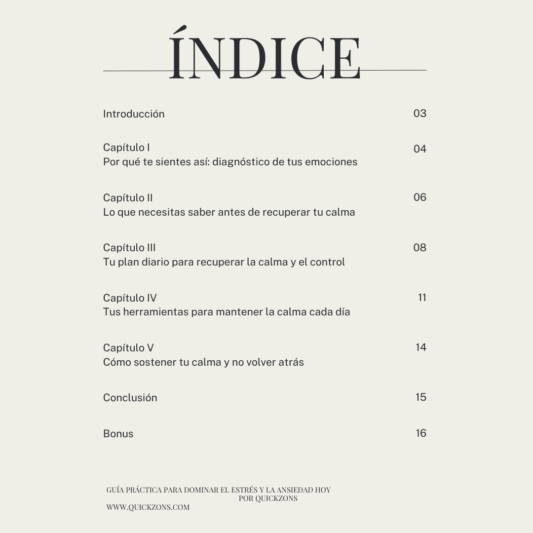 Guía Práctica para Dominar el estrés y la Ansiedad HOY.