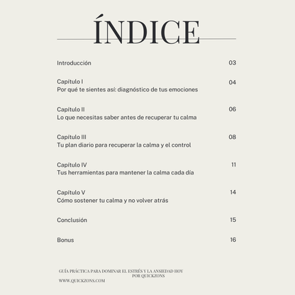 Guía Práctica para Dominar el estrés y la Ansiedad HOY.