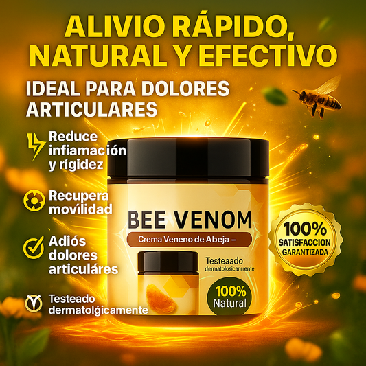 Crema de Abejas – Alivio natural al instante y cuidado de la piel 🐝