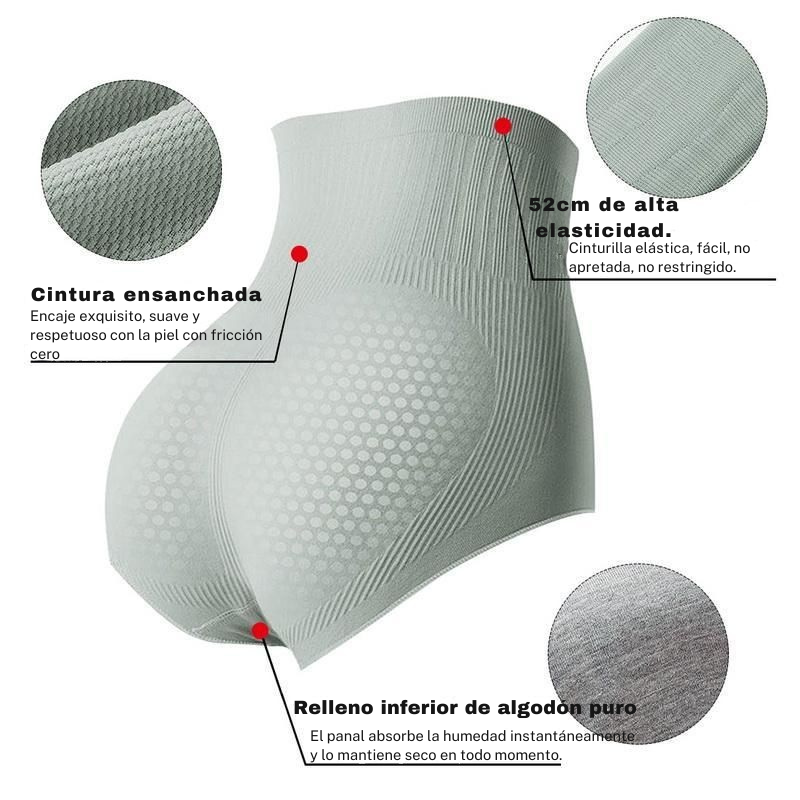 Pack x3 Bragas Moldeadoras: Glúteos Firmes y Cintura Definida