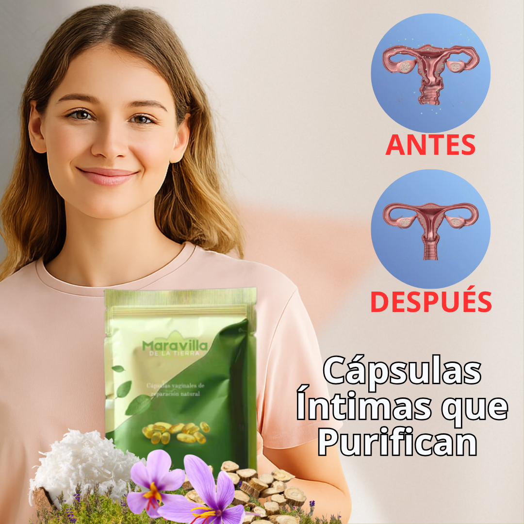 Maravillas de la Tierra® – Cápsulas Íntimas que Purifican (ECOPACK)
