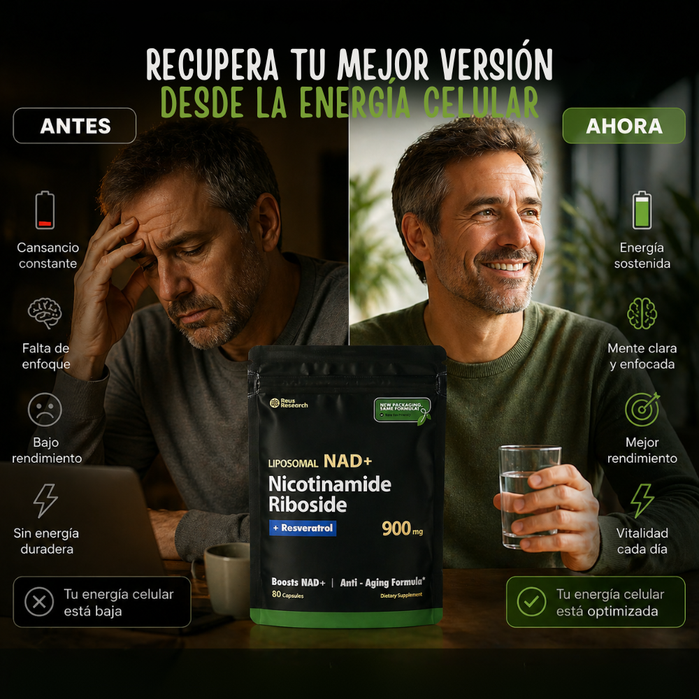 Capsulas NAD+ Vuelve a Ser Tu