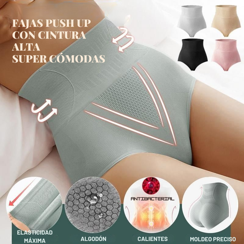 Pack x3 Bragas Moldeadoras: Glúteos Firmes y Cintura Definida