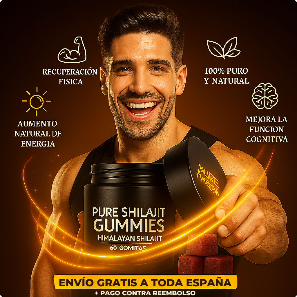 Gomitas Gold Shilajit – Vitalidad y deseo, ahora en forma deliciosa