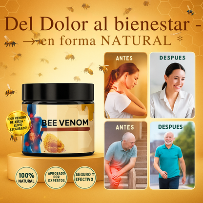 Crema de Abejas – Alivio natural al instante y cuidado de la piel 🐝