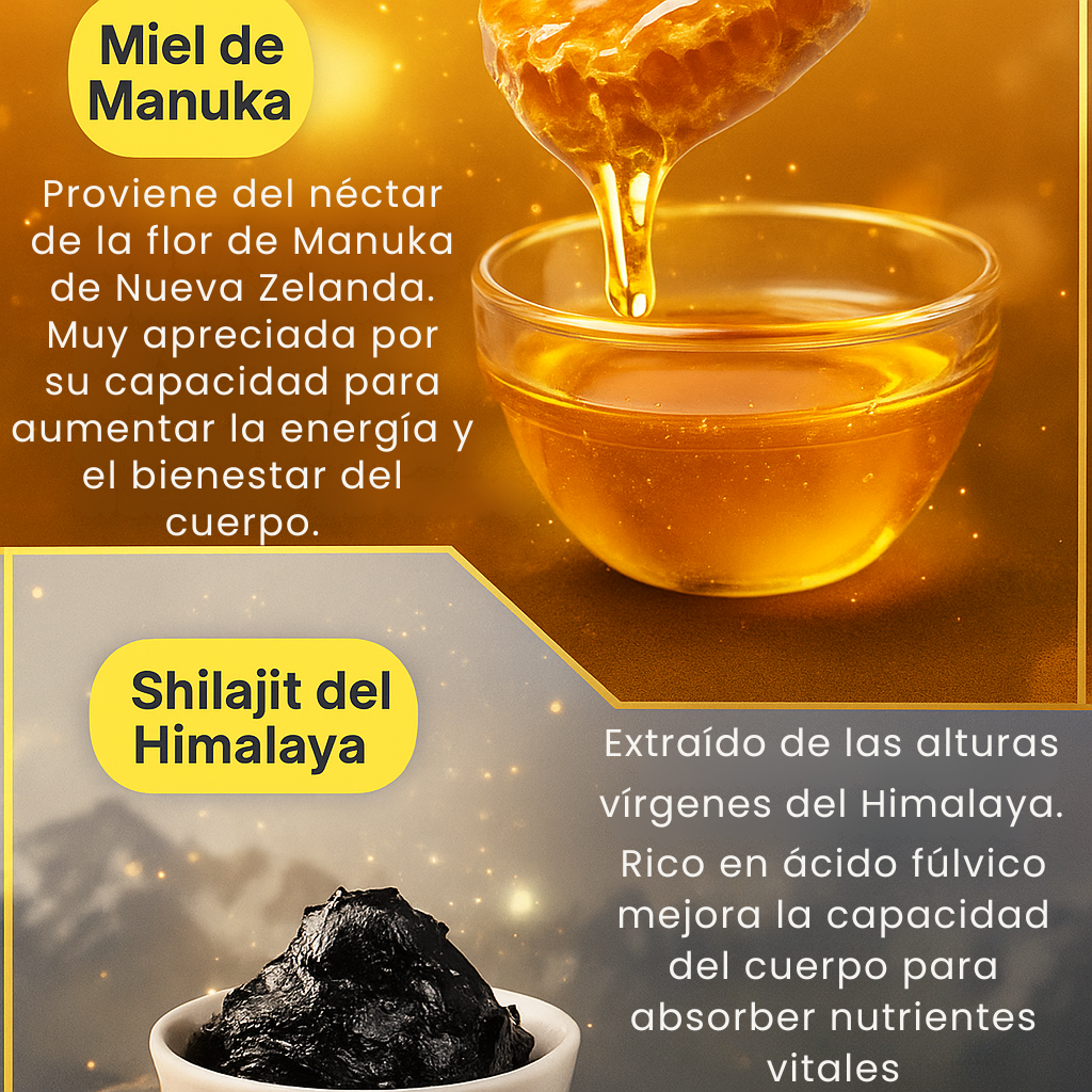 Gomitas Gold Shilajit – Vitalidad y deseo, ahora en forma deliciosa
