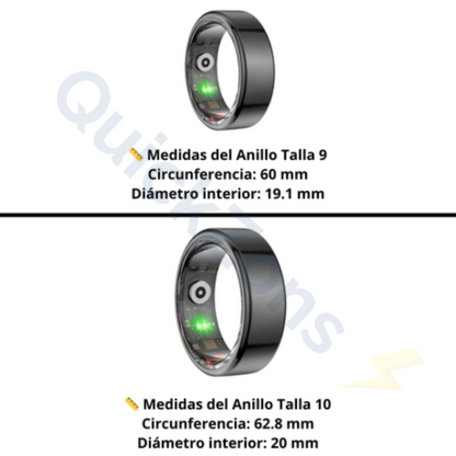 Anillo inteligente que Monitorea tu Salud con Diseño Elegante